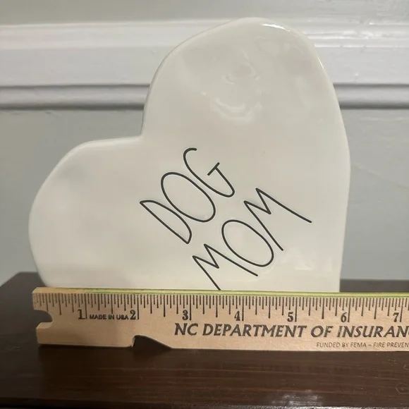 Rae Dunn Dog Mom Heart Sculpture - Picture 7 of 7